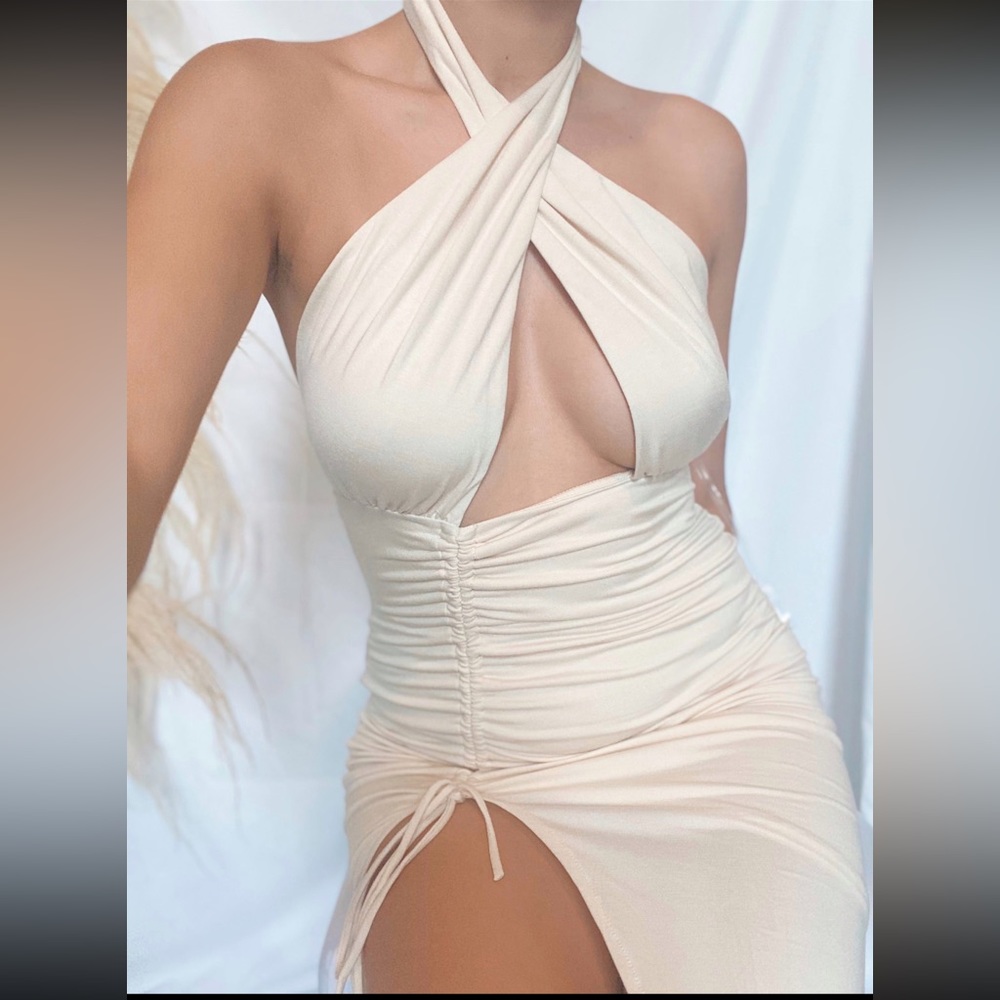 NEW beige dress